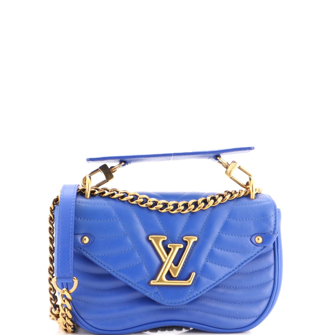 Louis Vuitton New Wave Chain Bag Quilted Leather PM