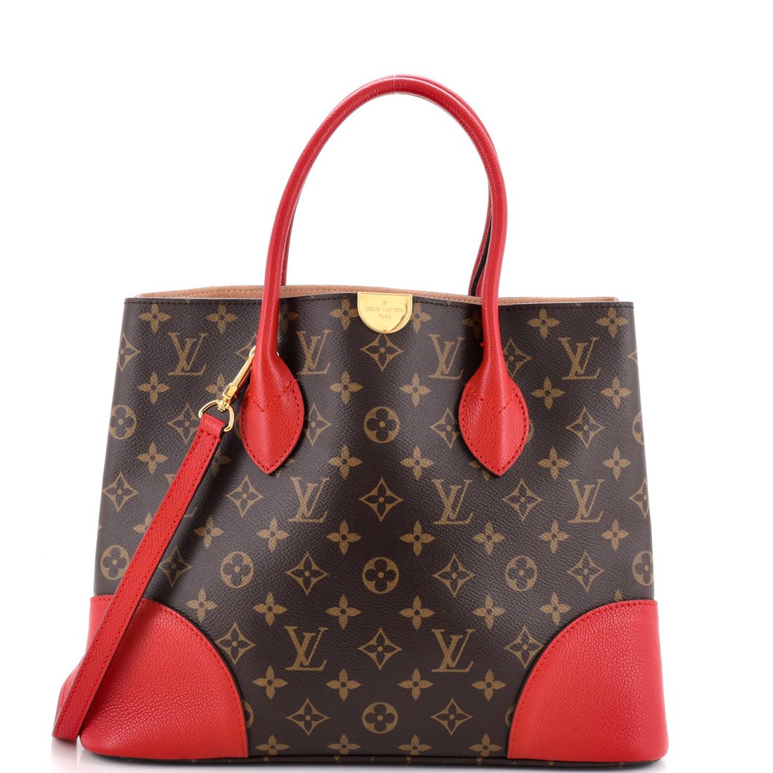 Louis Vuitton Flandrin Handbag Monogram Canvas and Leather 