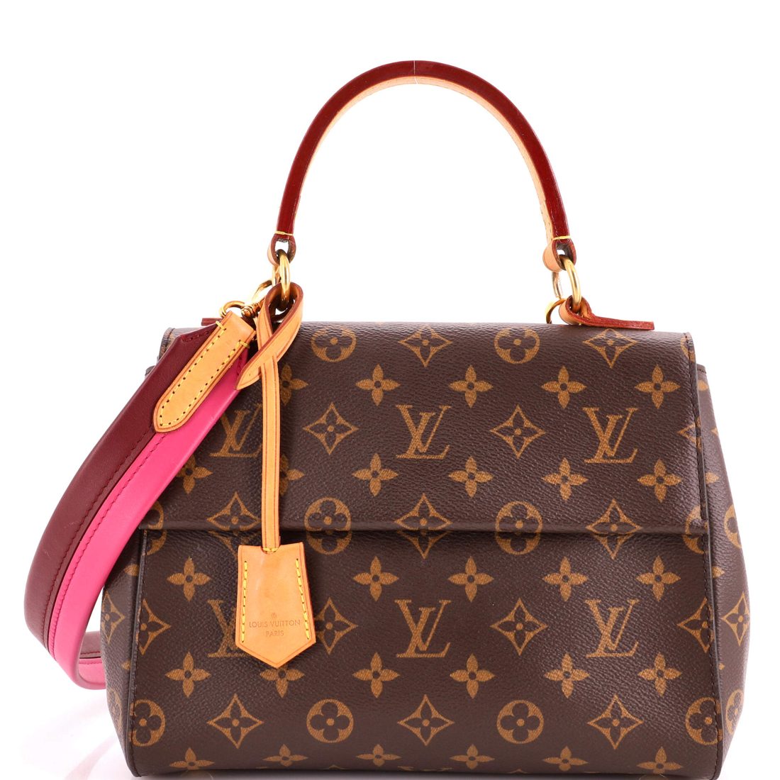 Louis Vuitton Cluny Top Handle Bag Monogram Canvas BB