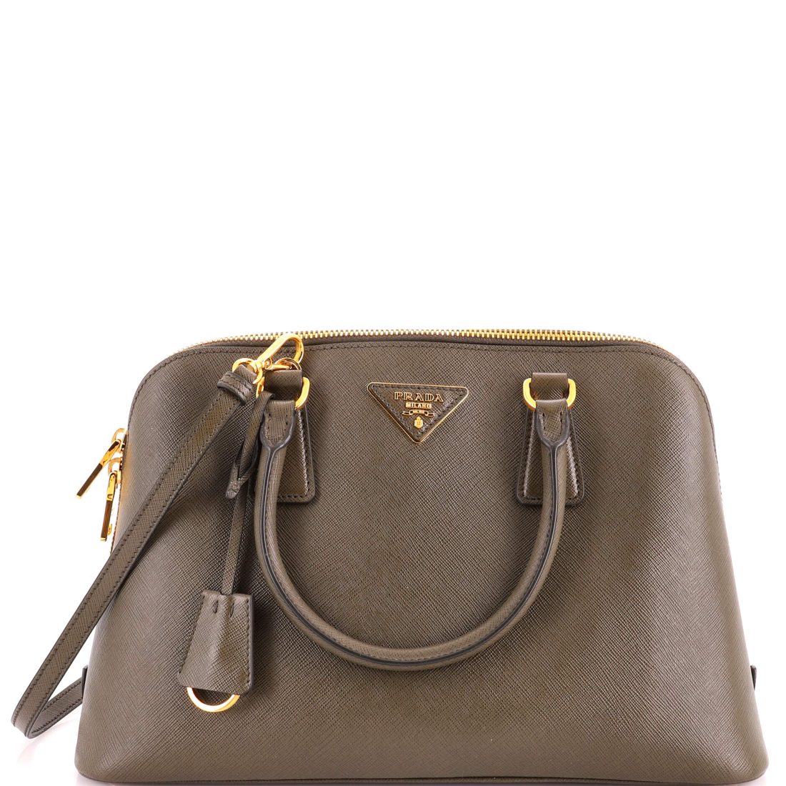 Prada Promenade Bag Saffiano Leather Medium