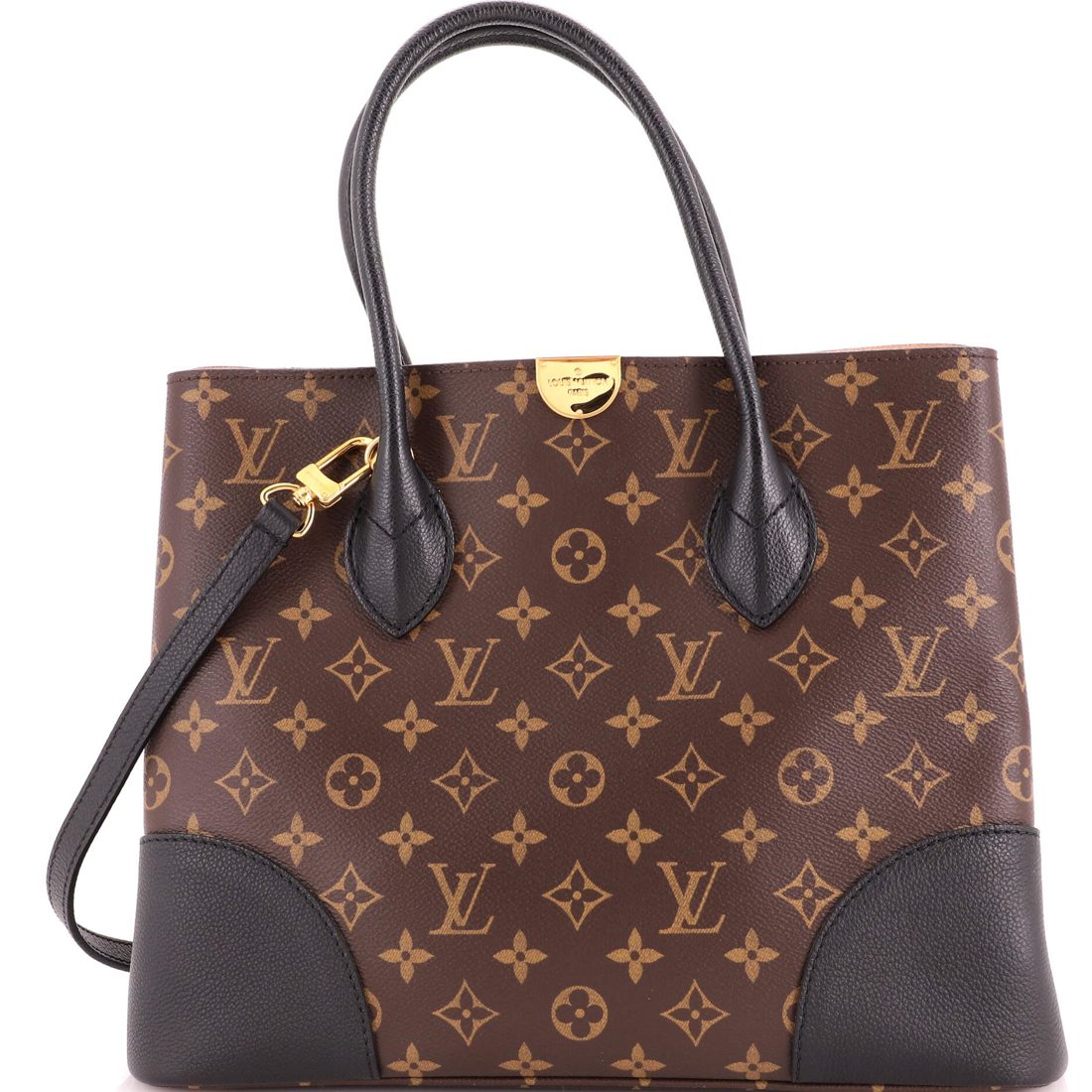 Louis Vuitton Flandrin Handbag Monogram Canvas and Leather 