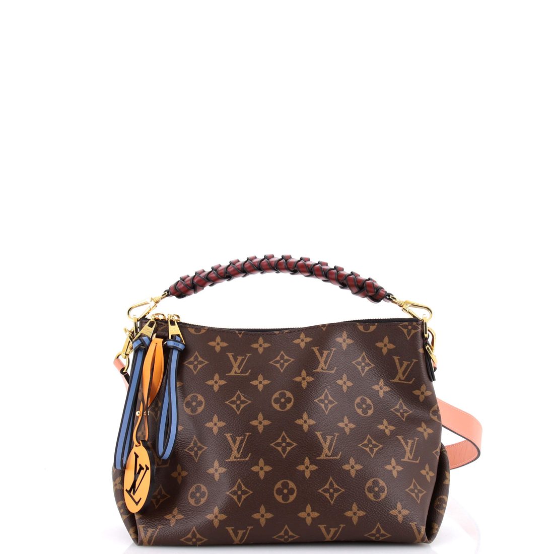 Louis Vuitton Braided Handle Beaubourg Hobo Monogram Canvas Mini