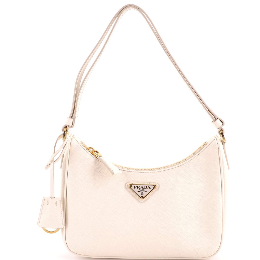 Prada Re-Edition Hobo Saffiano Leather Mini