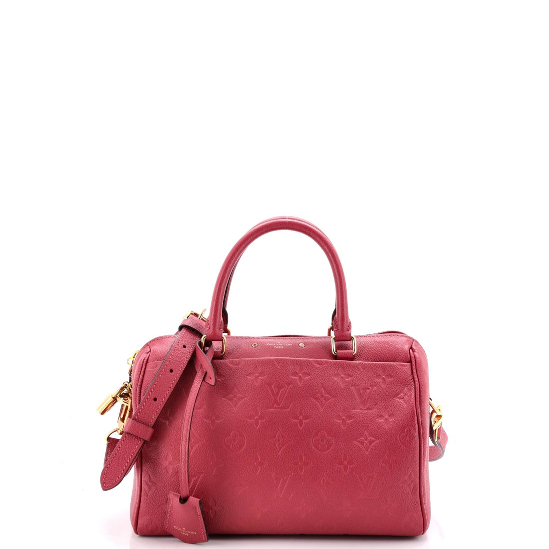 Louis Vuitton Speedy Bandouliere NM Bag Monogram Empreinte Leather 25