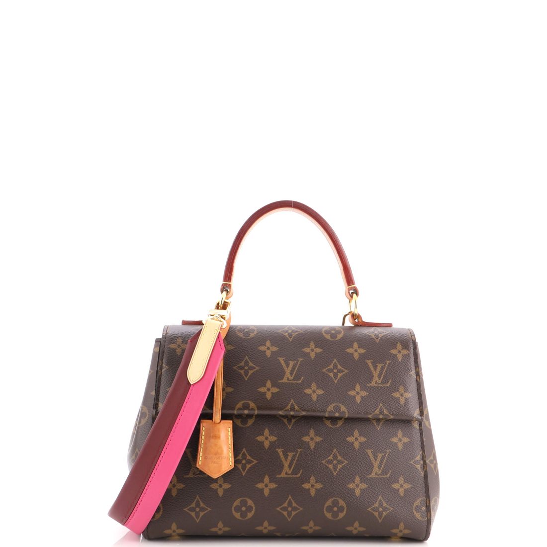 Louis Vuitton Cluny Top Handle Bag Monogram Canvas BB