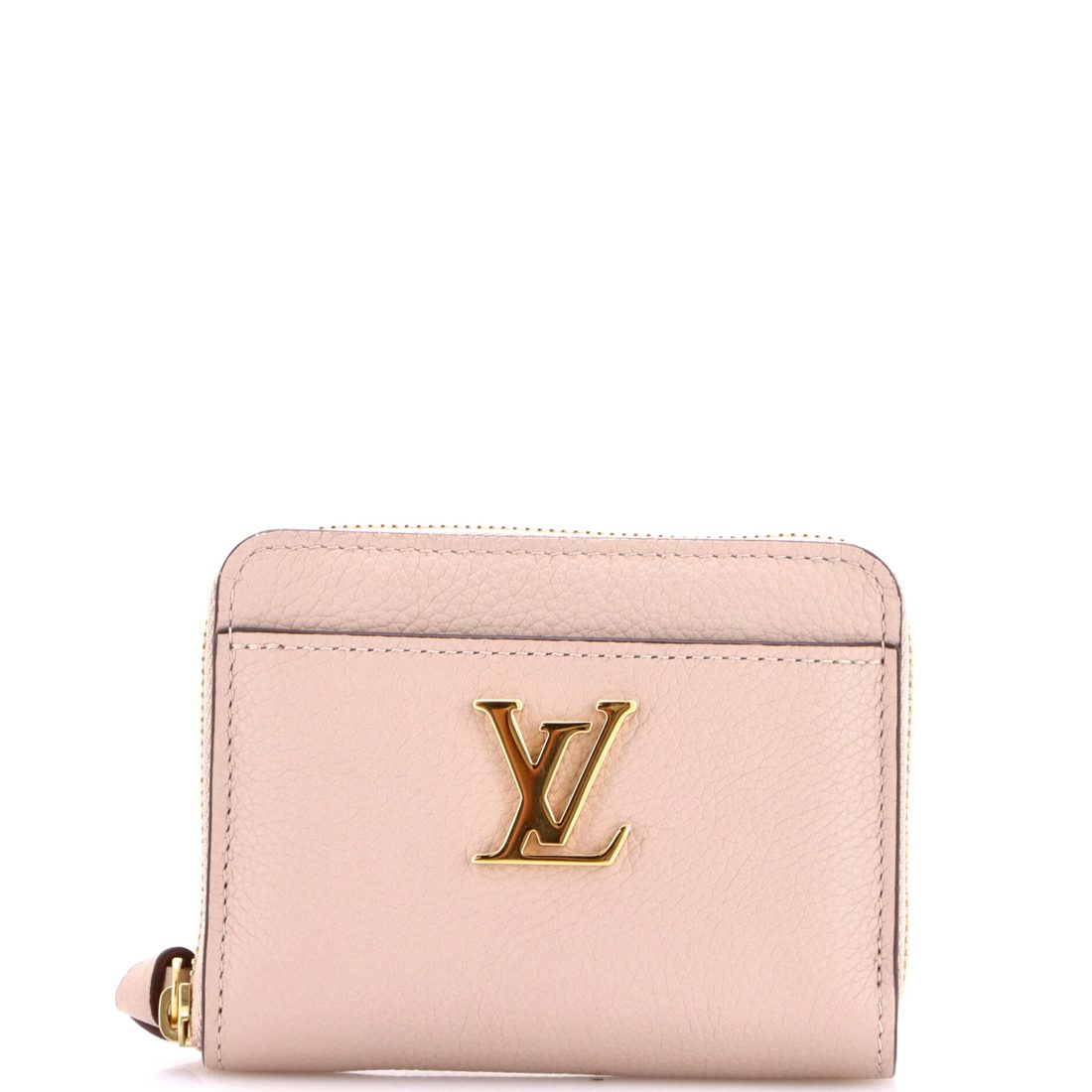 Louis Vuitton Lockme Zippy Coin Purse Leather 