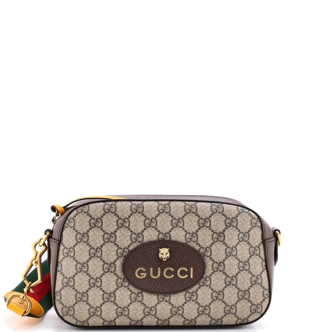 Gucci Neo Vintage Camera Messenger Bag GG Coated Canvas 