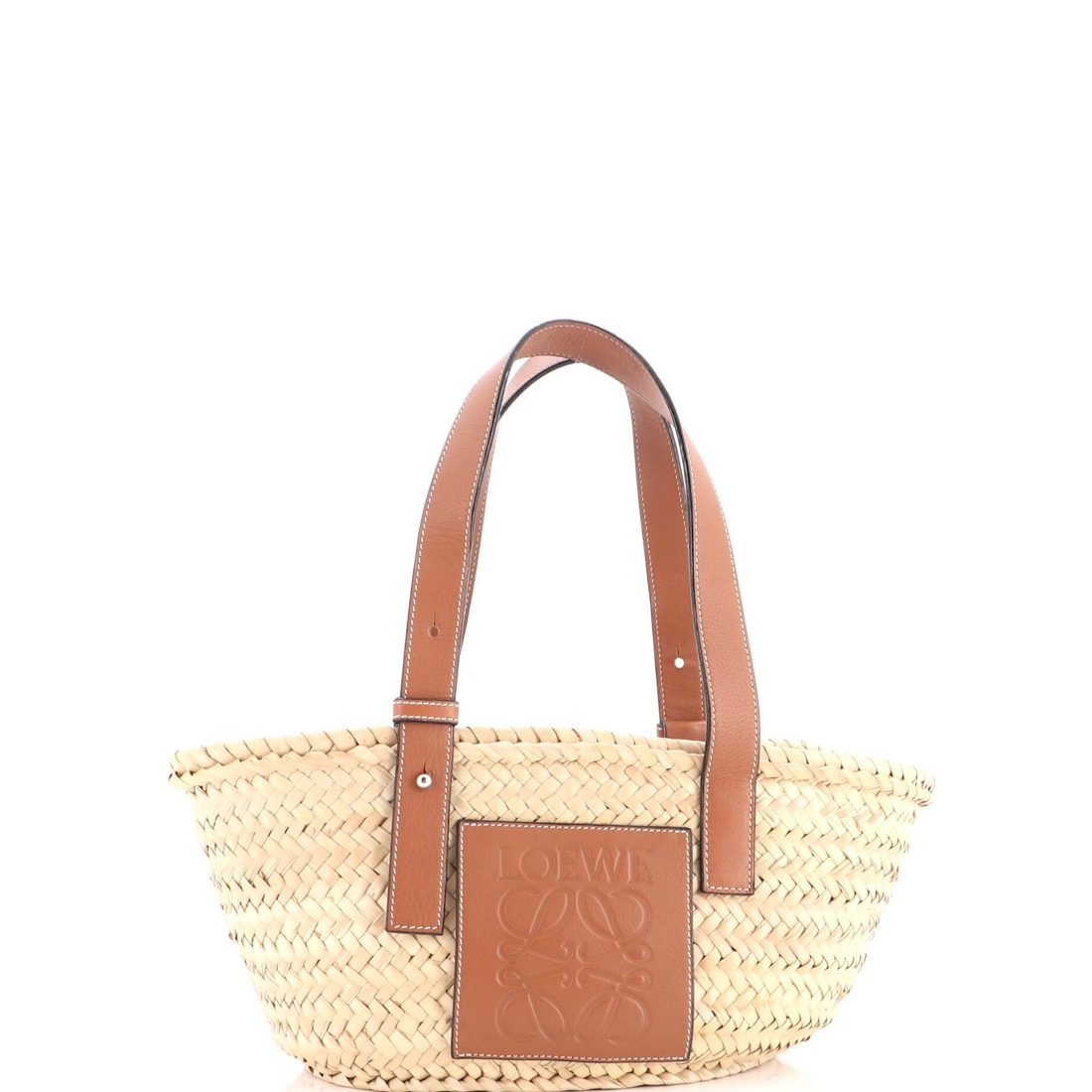 Loewe Basket Tote Raffia Small
