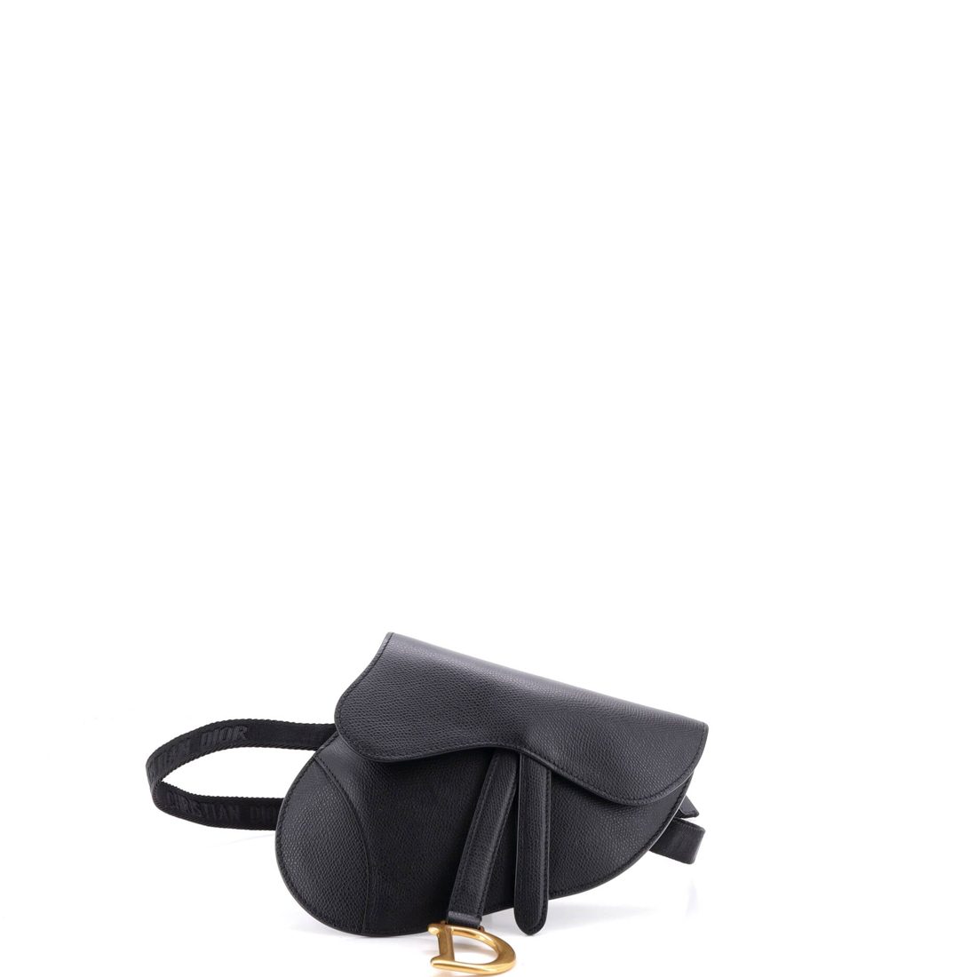 Christian Dior Saddle Belt Bag Leather 