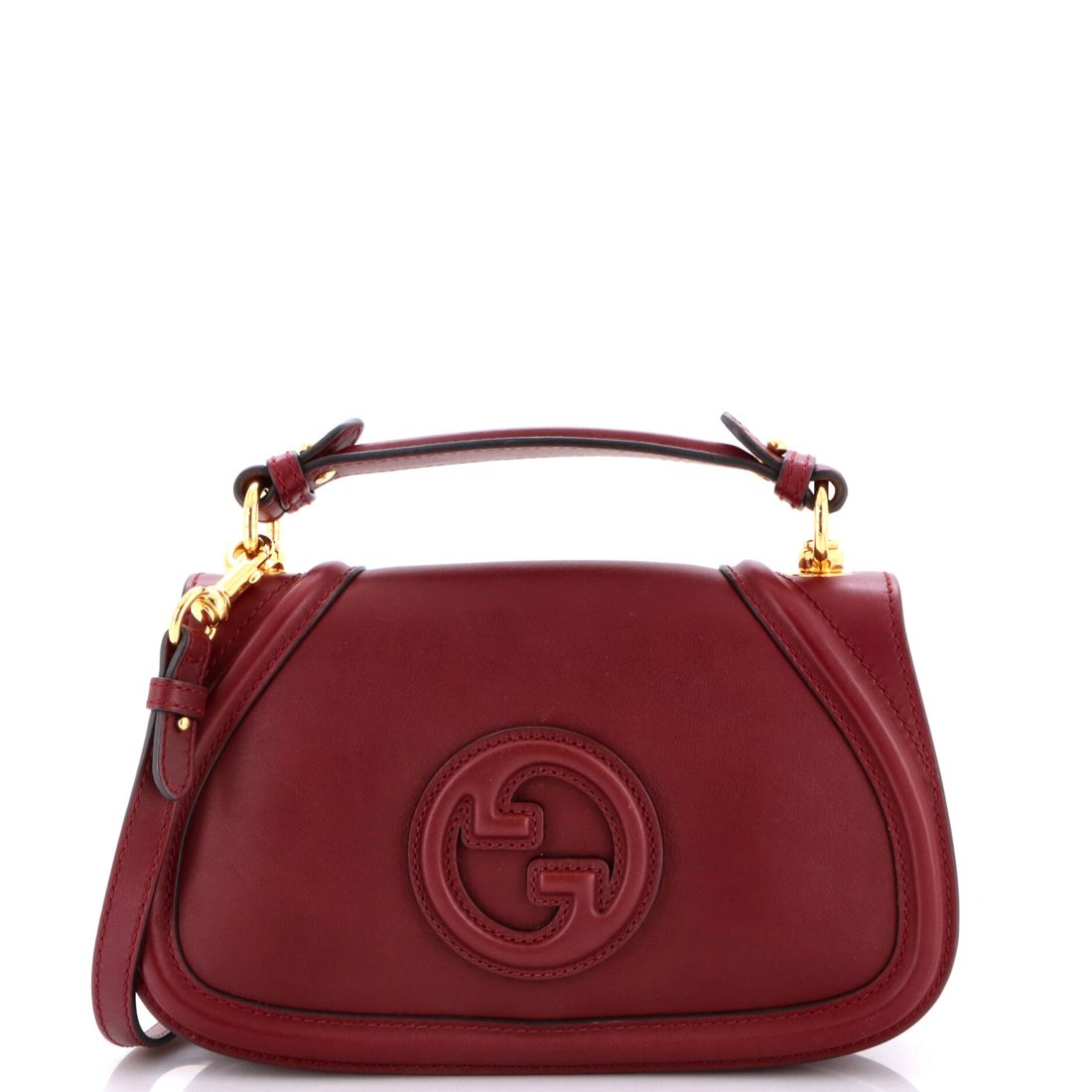 Gucci Blondie NM Top Handle Bag Leather Medium