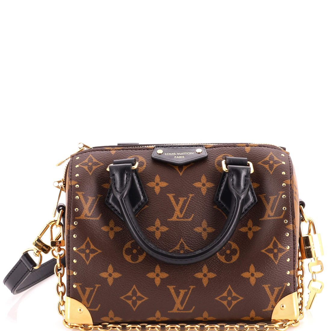 Louis Vuitton Speedy Trunk Bag Reverse Monogram Canvas 20