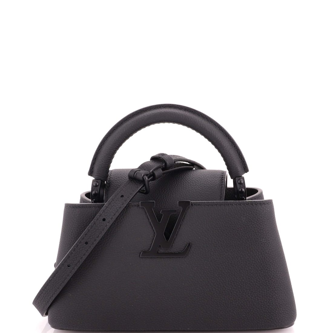 Louis Vuitton Capucines East West Bag Leather Mini