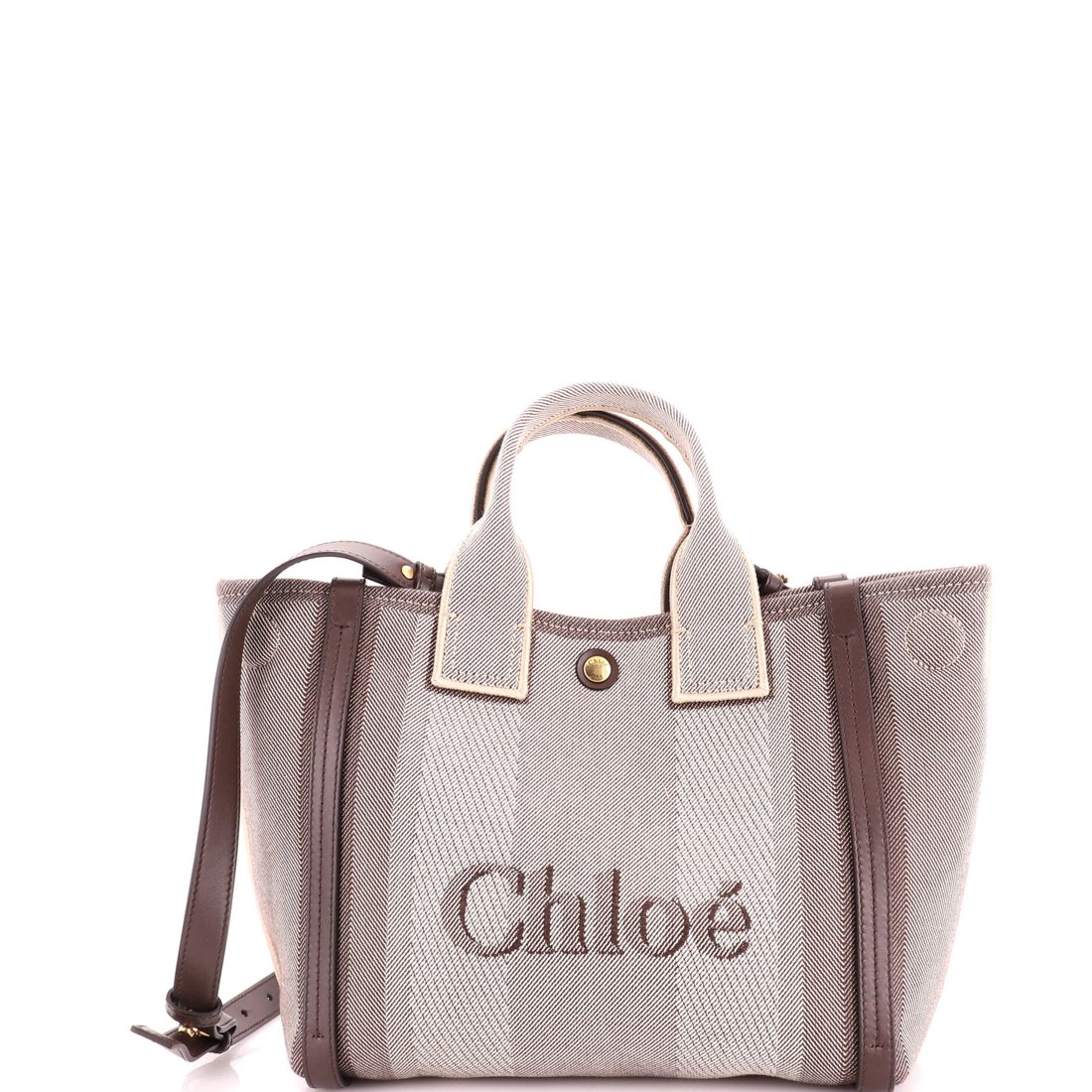 Chloe Carry Tote Raffia Small
