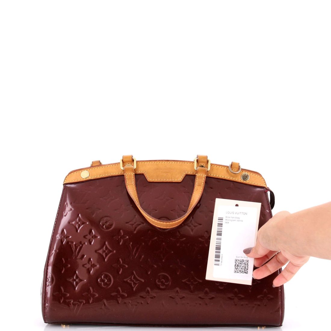 Louis Vuitton Brea Handbag Monogram Vernis MM