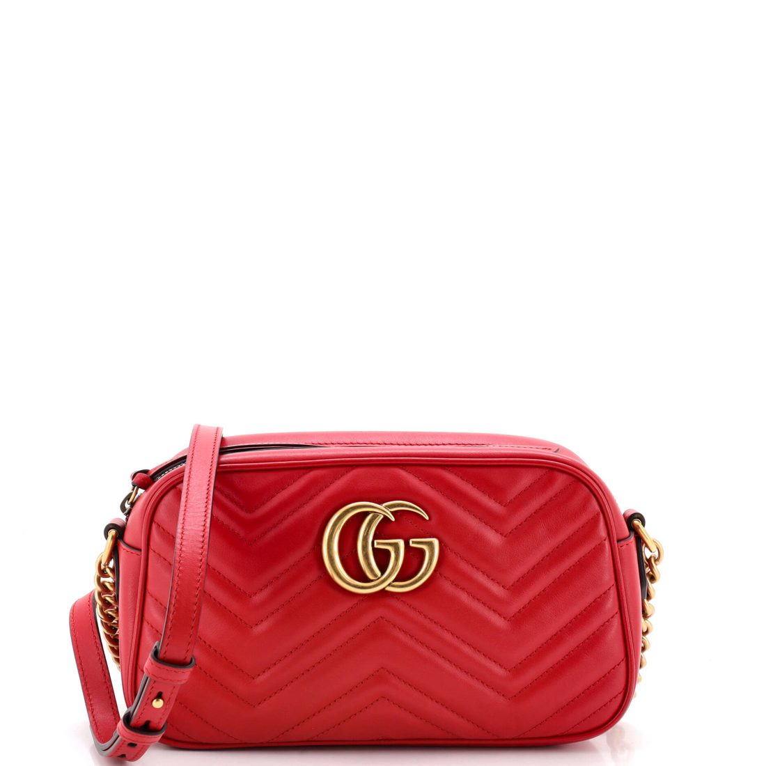 Gucci GG Marmont Shoulder Bag Matelasse Leather Small