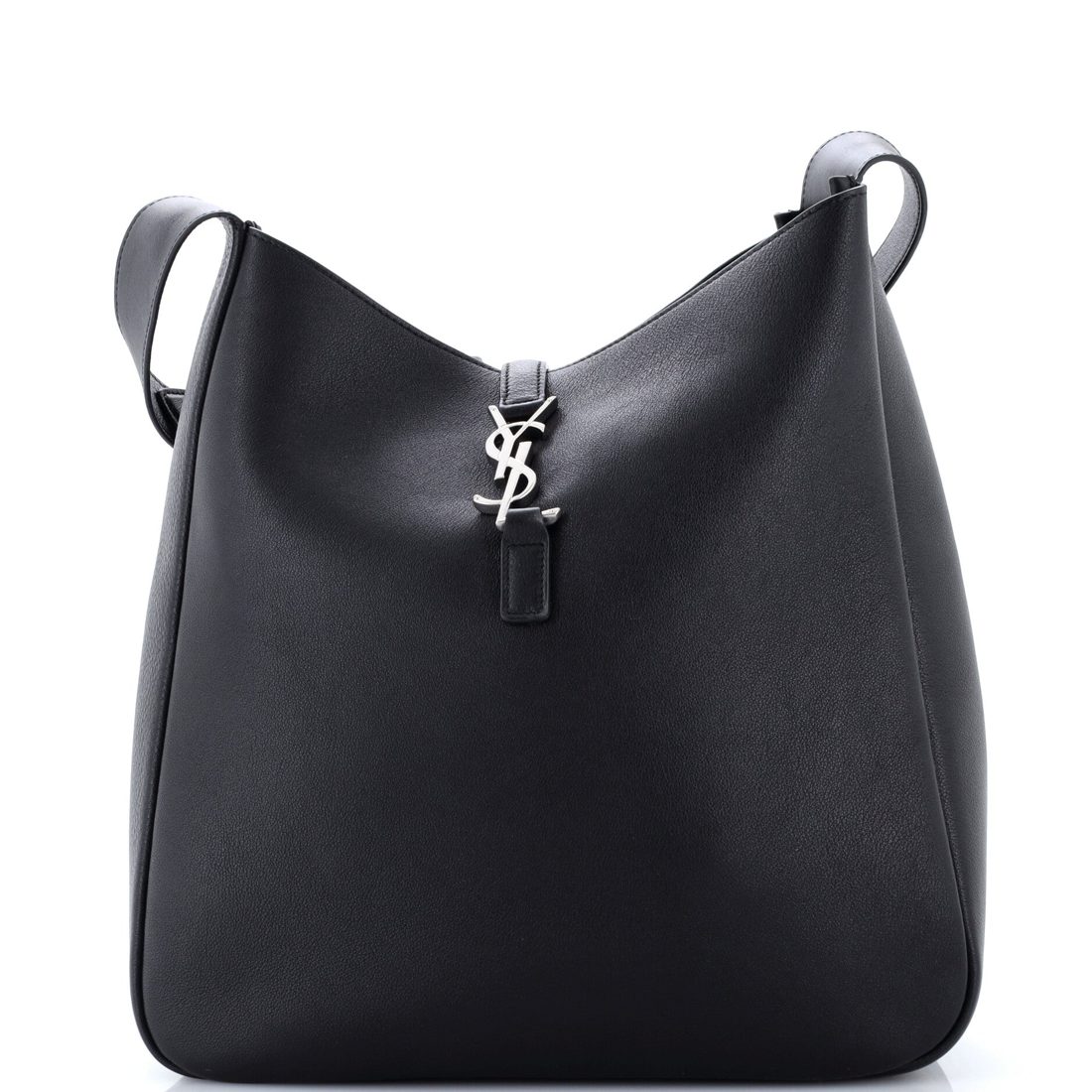 Saint Laurent Le 5 a 7 Supple Hobo Leather Large