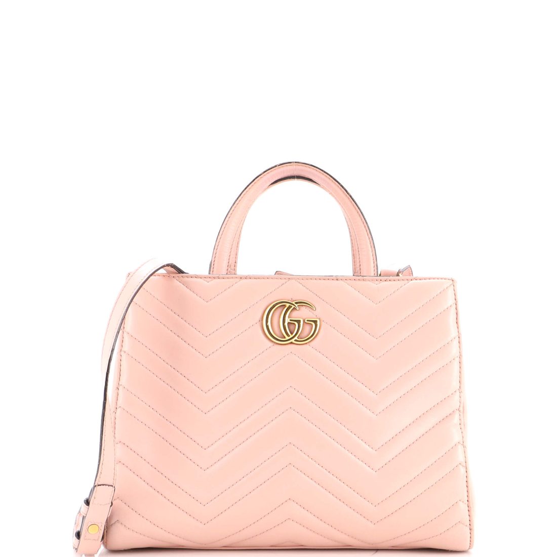Gucci GG Marmont Tote Matelasse Leather Small