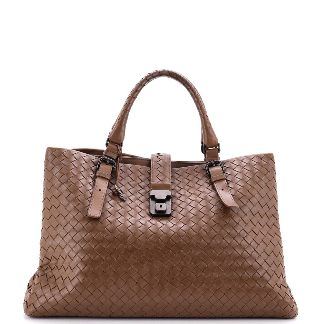 Bottega Veneta Roma Bag Intrecciato Nappa Medium