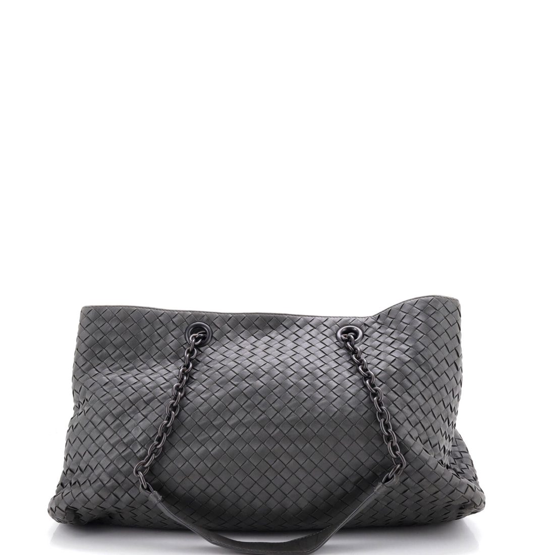Bottega Veneta Double Chain Tote Intrecciato Nappa Large