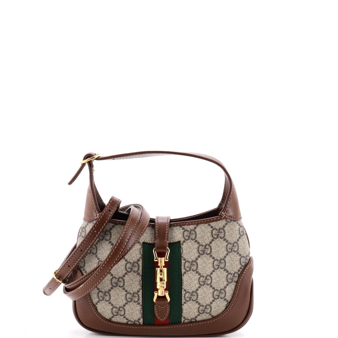 Gucci Jackie 1961 Hobo GG Coated Canvas Mini