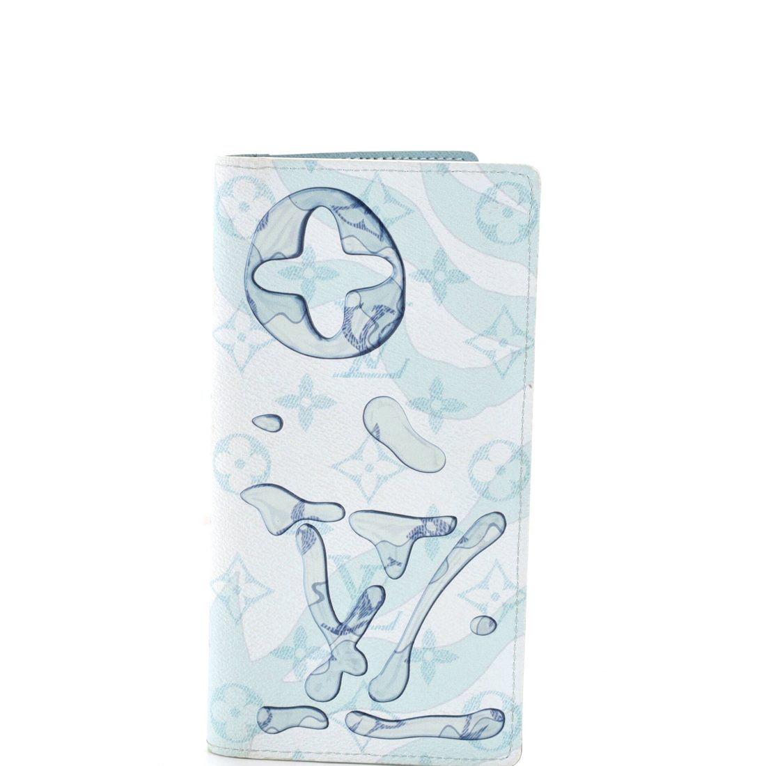 Louis Vuitton Brazza Wallet Limited Edition Aquagarden Monogram Canvas 