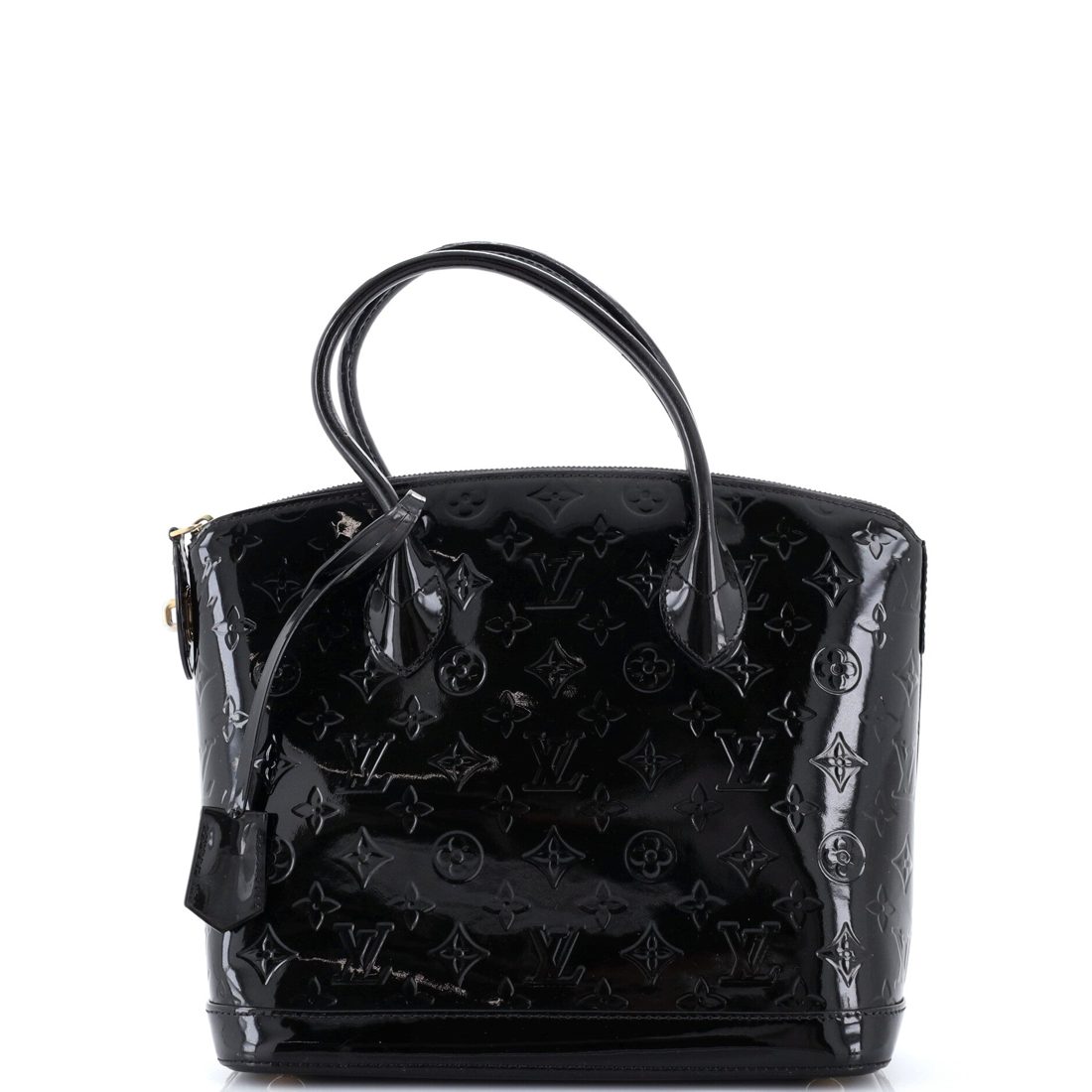 Louis Vuitton Lockit Handbag Monogram Vernis PM