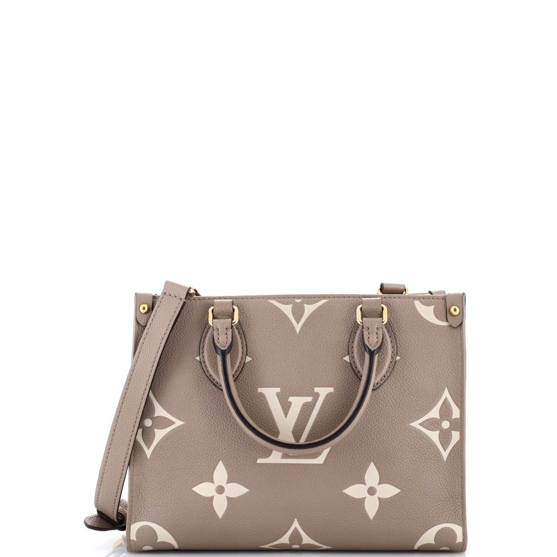 Louis Vuitton OnTheGo Tote Bicolor Monogram Empreinte Giant PM