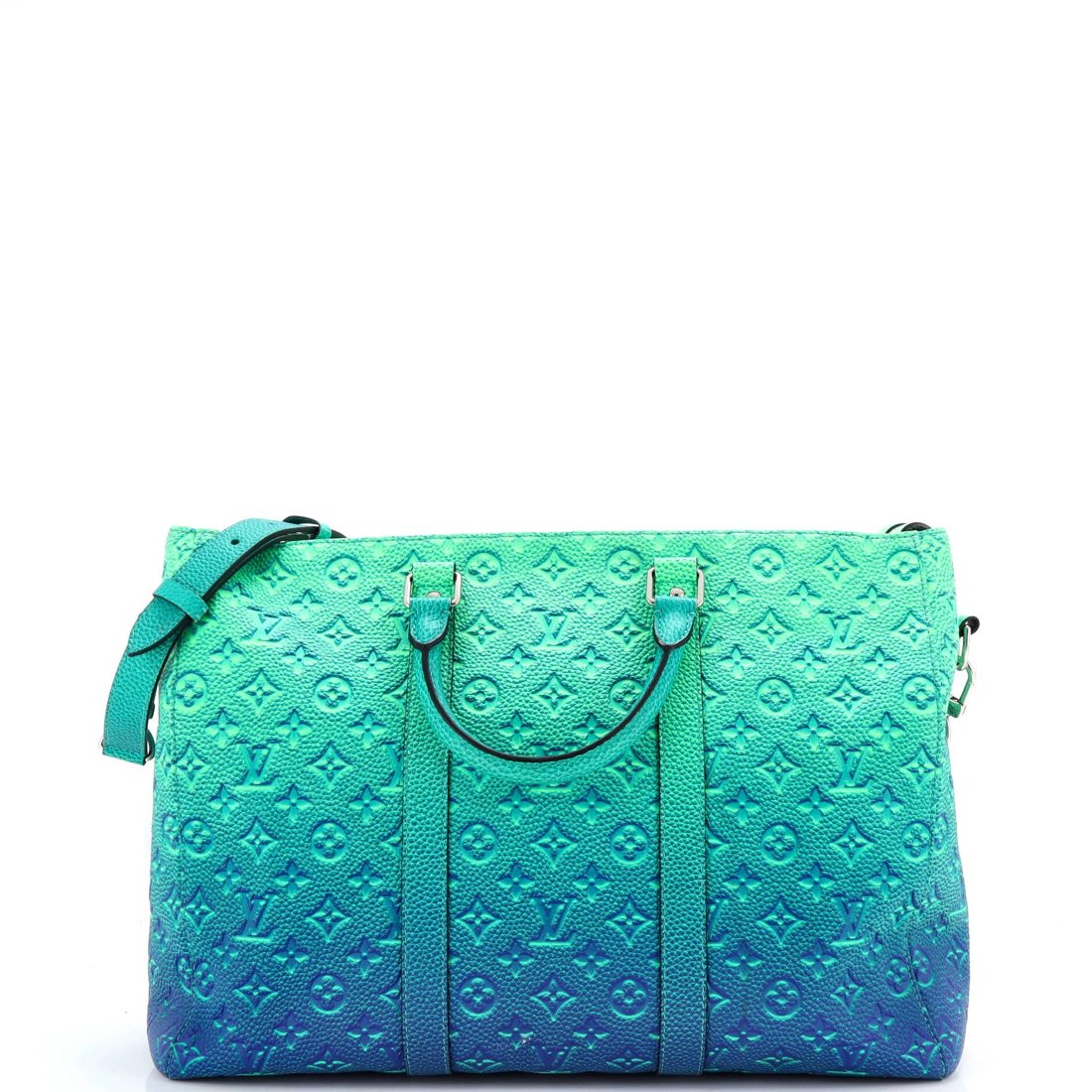 Louis Vuitton Keepall Tote Limited Edition Illusion Monogram Taurillon Leather 