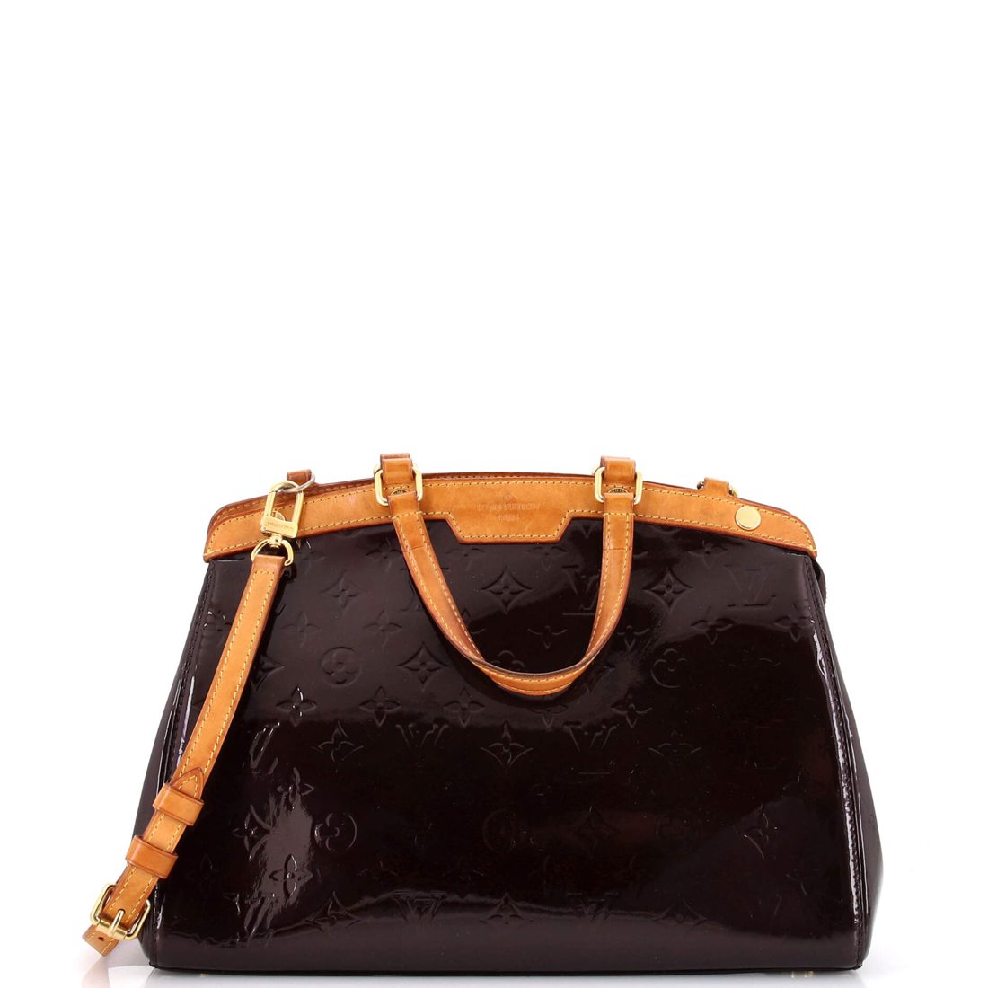 Louis Vuitton Brea Handbag Monogram Vernis MM