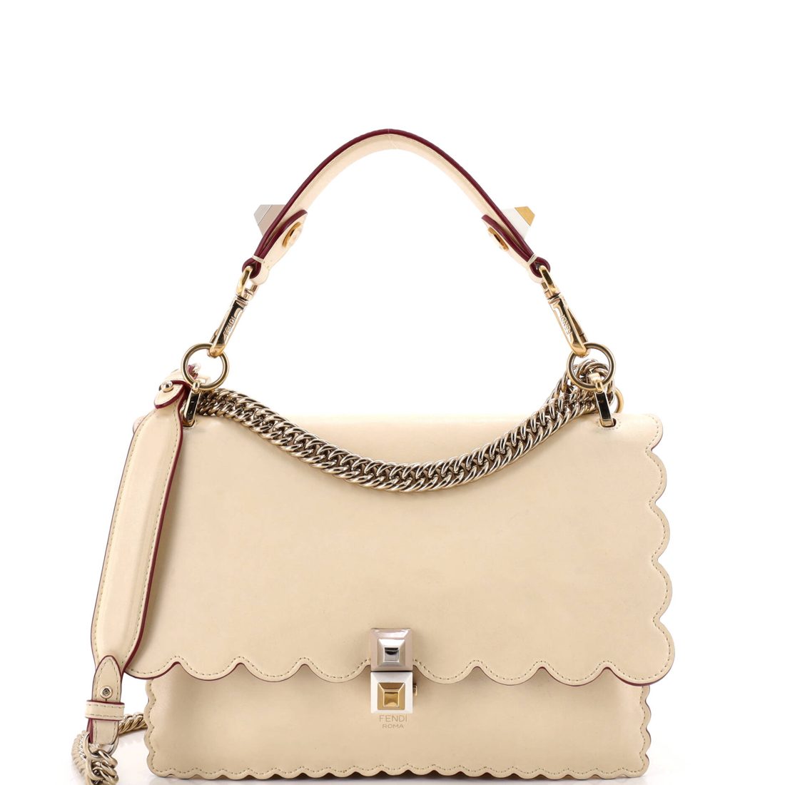 Fendi Kan I Bag Leather Medium