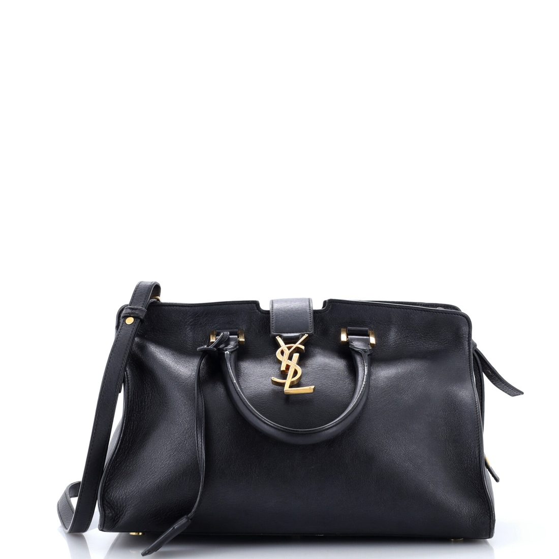 Saint Laurent Monogram Cabas Downtown Leather Small