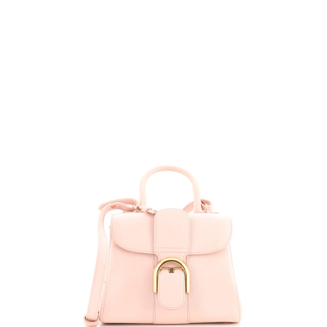 Delvaux Brillant Top Handle Bag Leather Mini