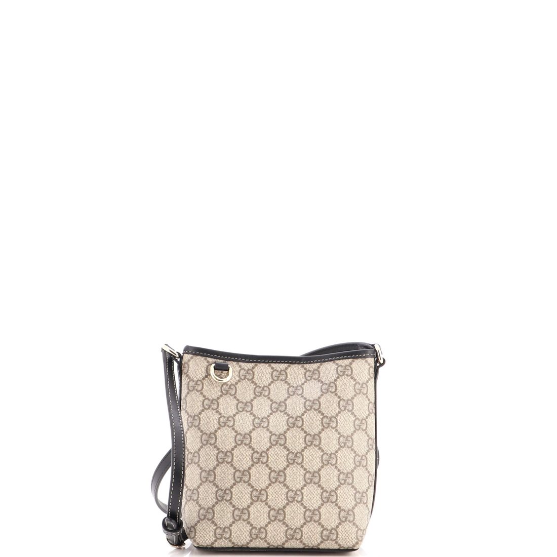 Gucci GG Emblem Bucket Bag GG Coated Canvas Nano