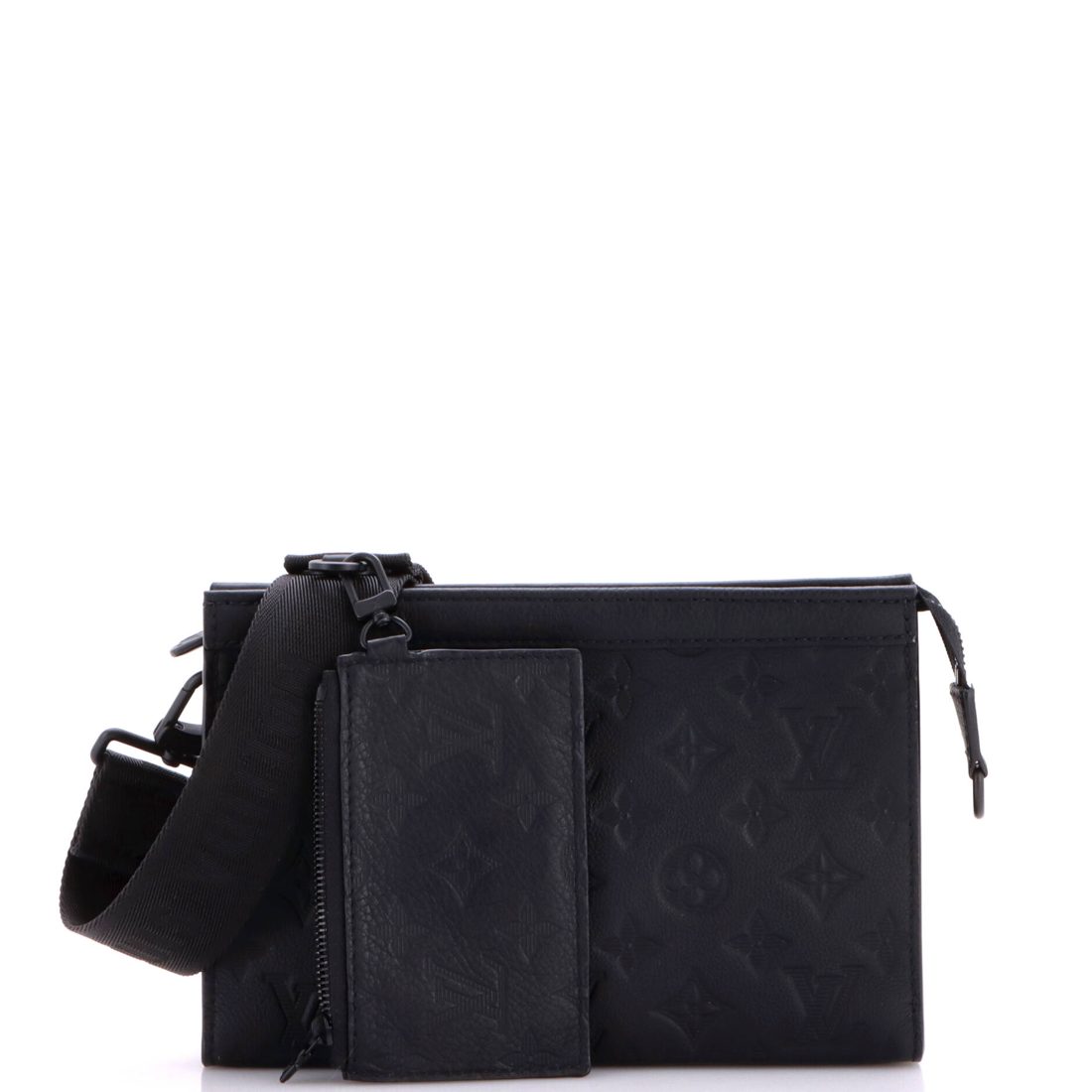 Louis Vuitton Gaston Wearable Wallet Monogram Shadow Leather 