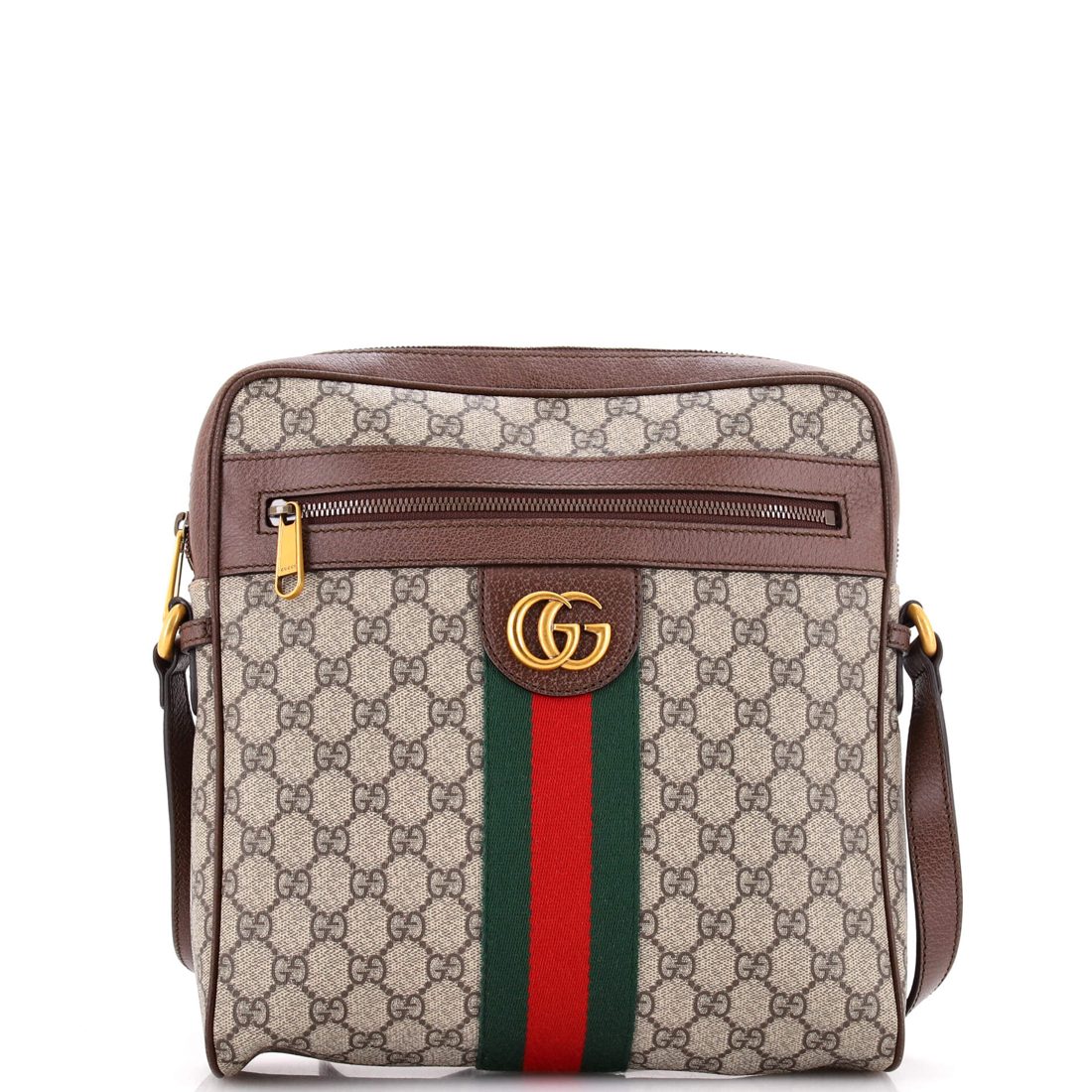 Gucci Ophidia Messenger Bag GG Coated Canvas Medium