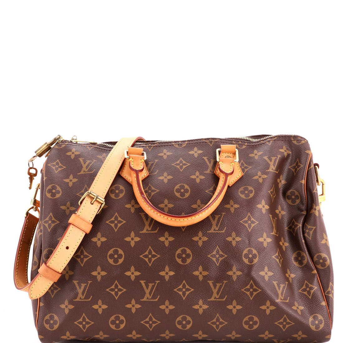 Louis Vuitton Speedy Bandouliere Bag Monogram Canvas 35