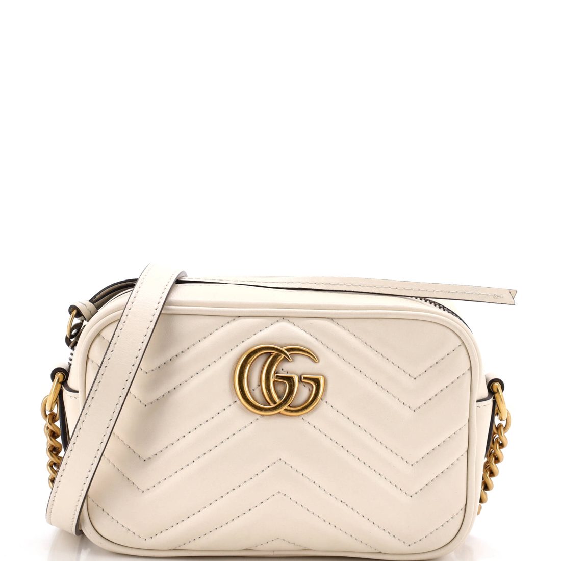 Gucci GG Marmont Shoulder Bag Matelasse Leather Mini