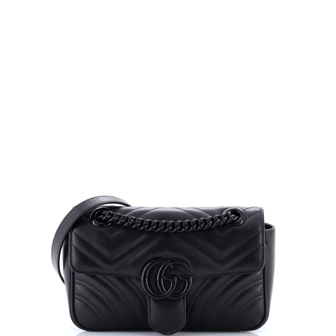 Gucci GG Marmont Flap Bag Matelasse Leather Mini