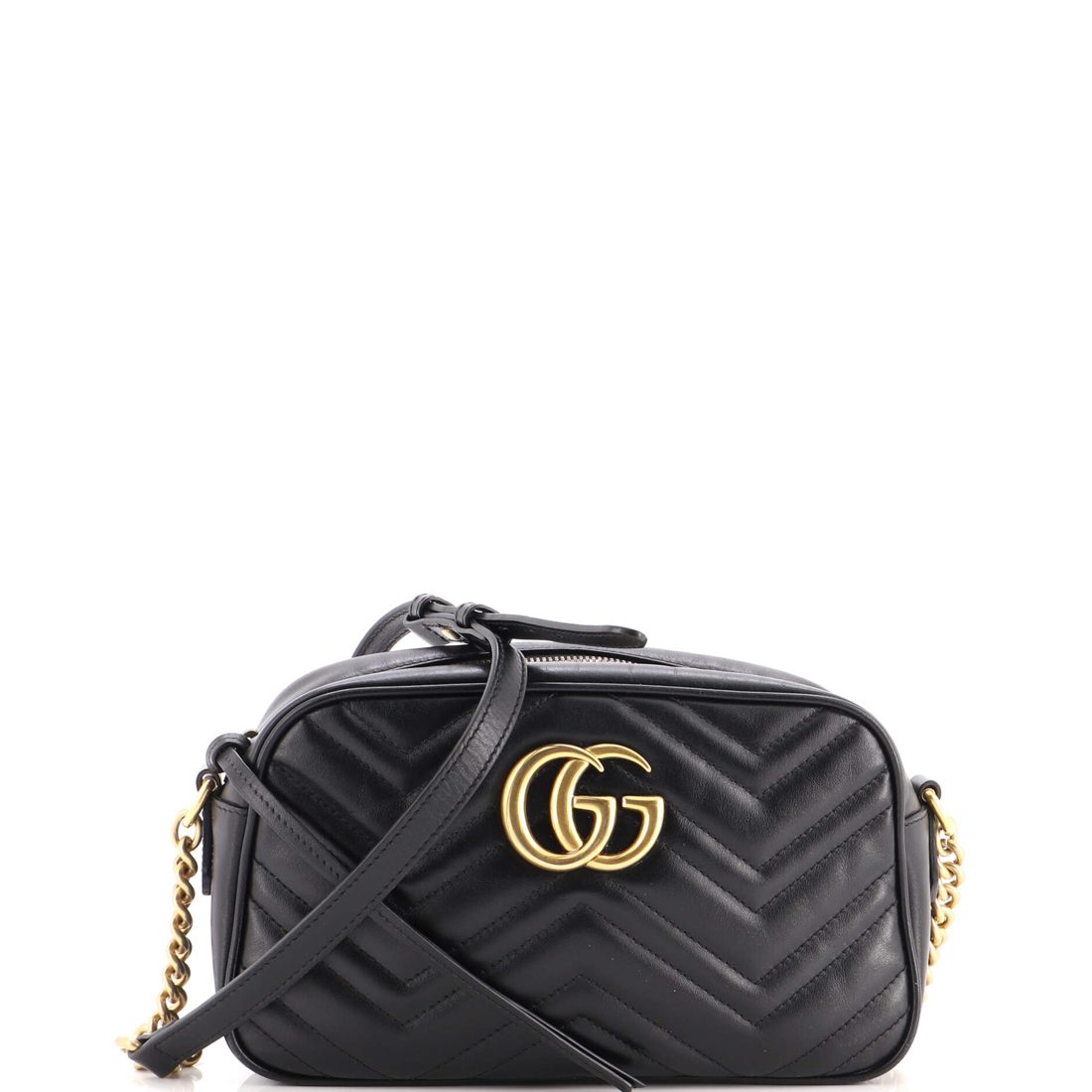 Gucci GG Marmont Shoulder Bag Matelasse Leather Small