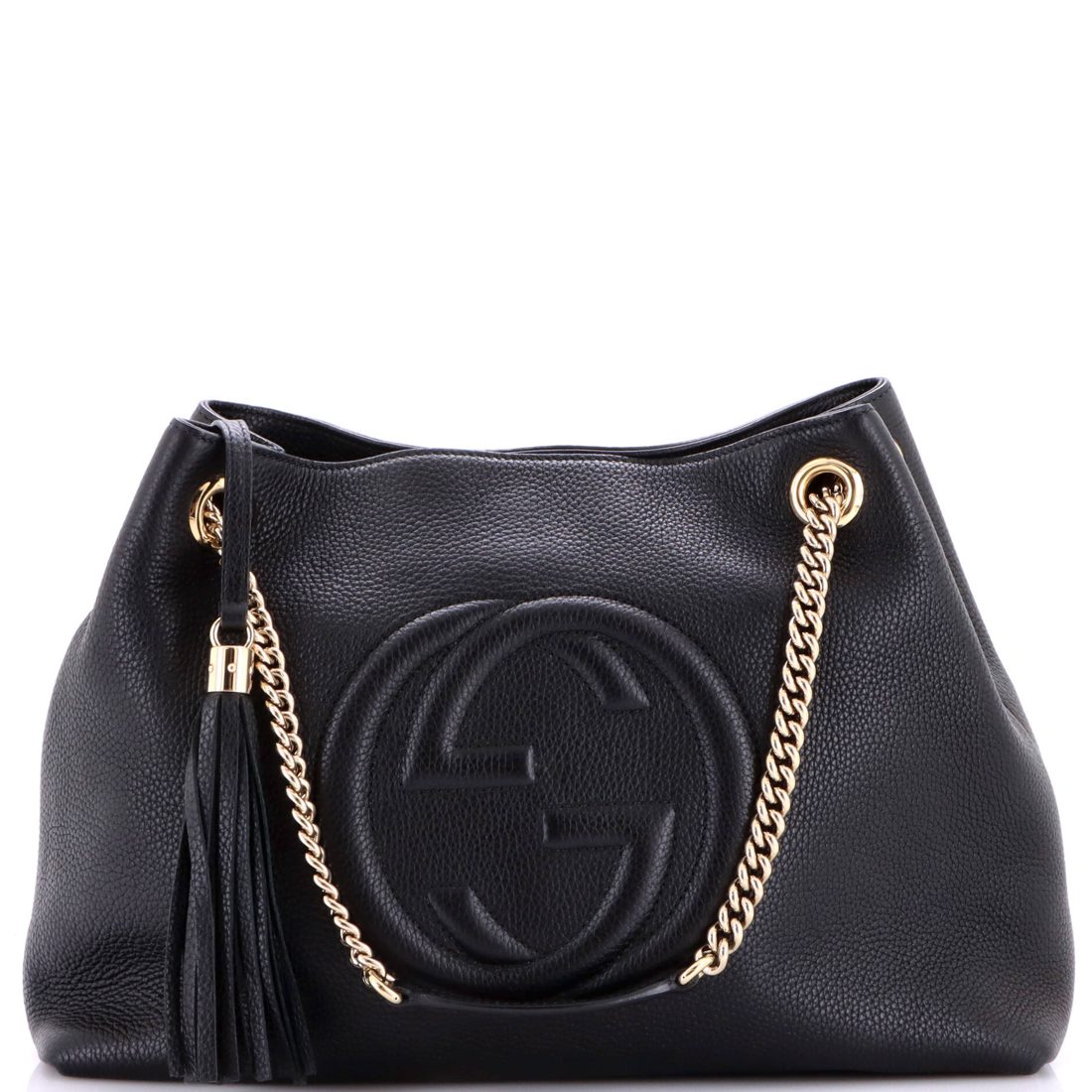 Gucci Soho Chain Strap Shoulder Bag Leather Medium