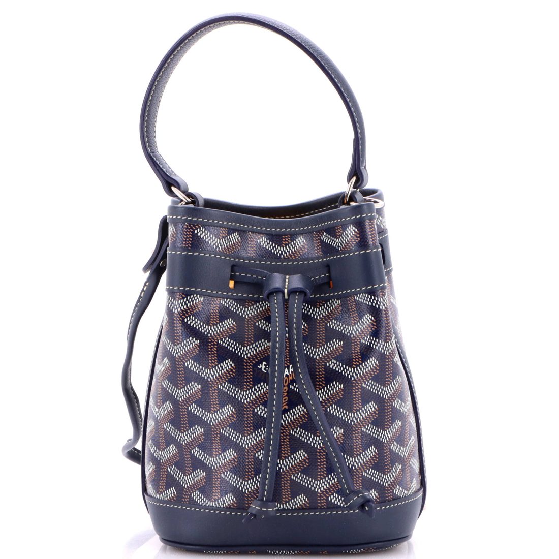 Goyard Petit Flot Bucket Bag Coated Canvas Mini