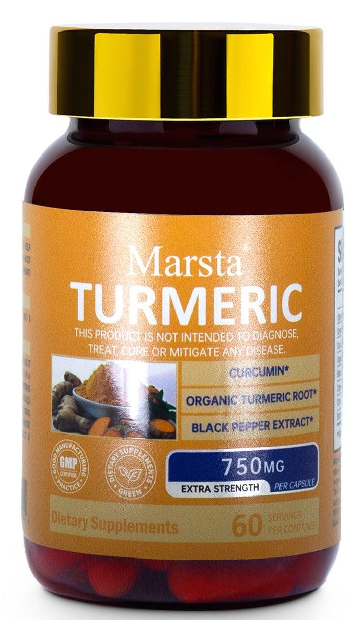 Curcumin Extract Capsules for Health Products