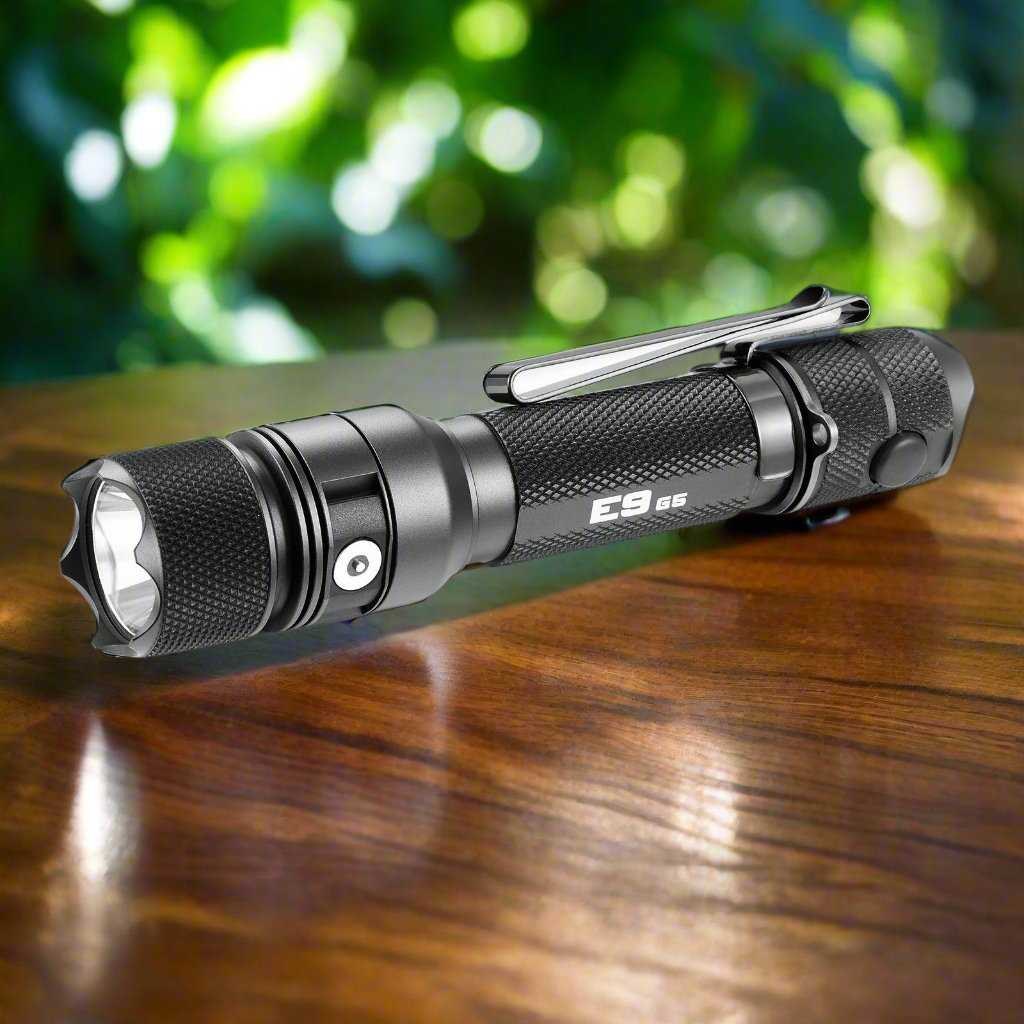 Rechargeable E9 GEN5 flashlight