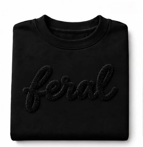 Feral chenille sweatshirt