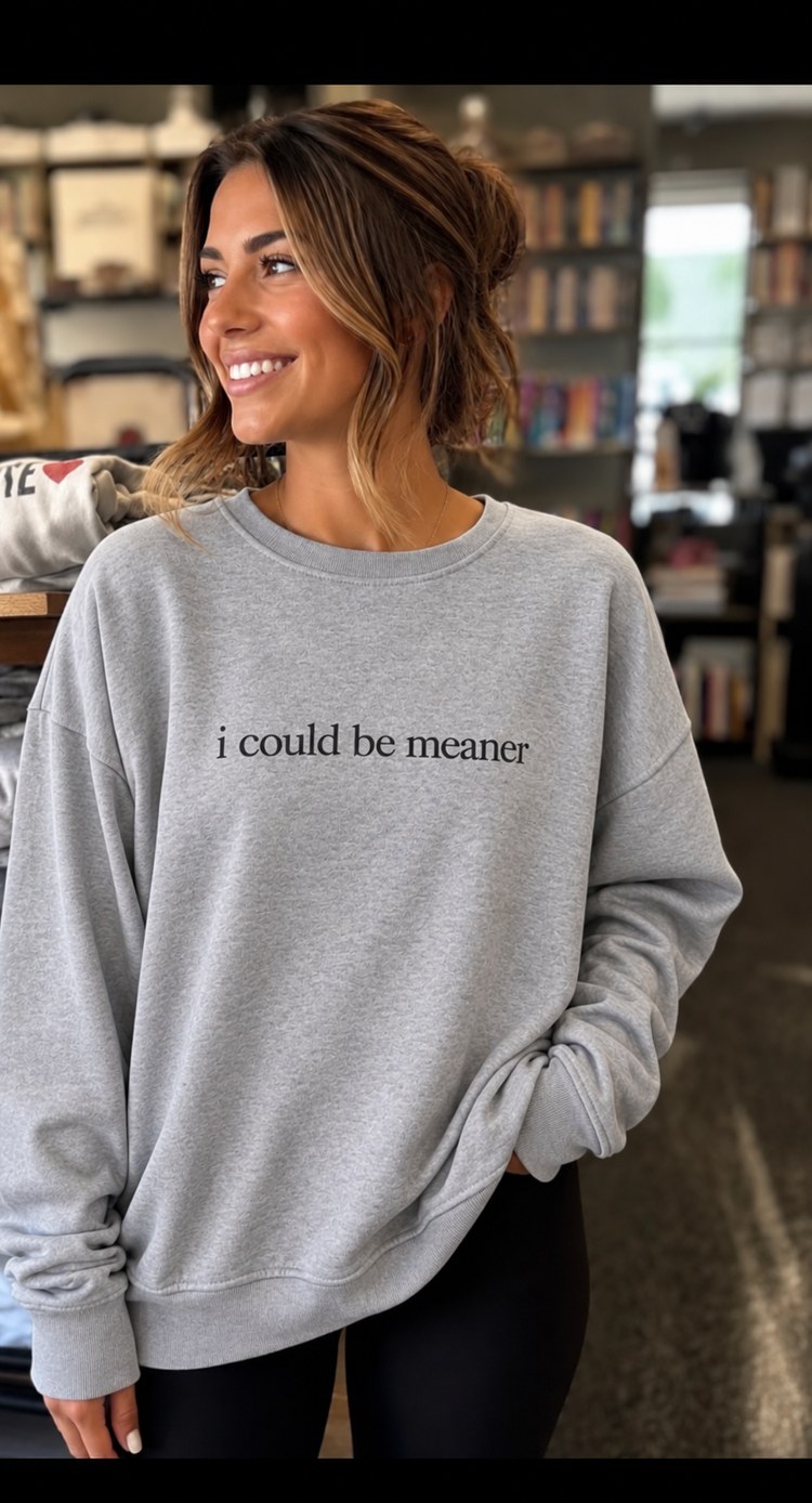 I could be meaner crew