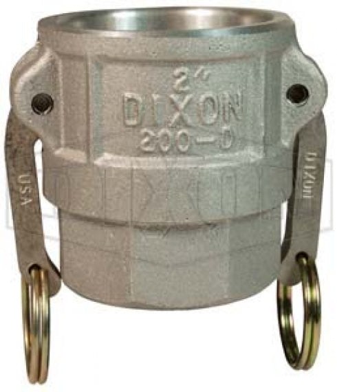 Dixon Type D cam and groove coupler with female NPT thread