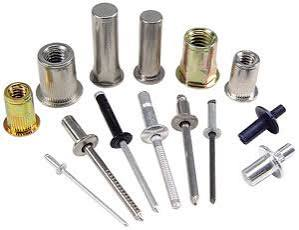 Rivets and threaded rivet nuts