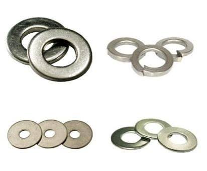 Flat, lock and fender washers