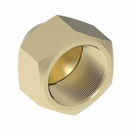 Brass pipe cap