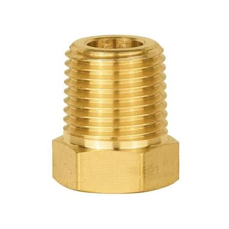 Brass pipe plug